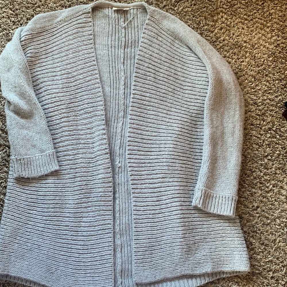 LOFT large slouchy cardigan